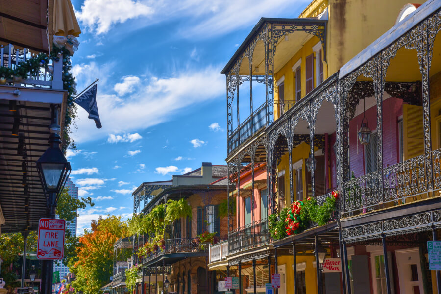 French Quarter in New Orleans, Louisiana
