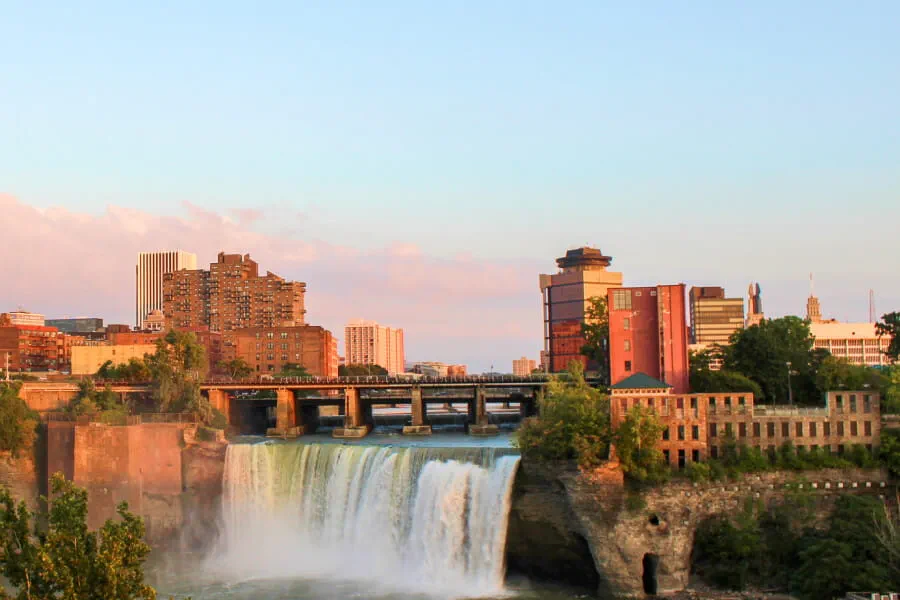 Rochester Bridge in Rochester, New York