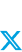 X