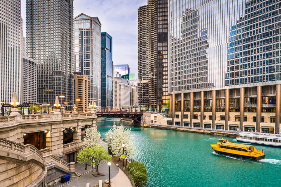 Sightseeing cruise in Chicago, Illinois