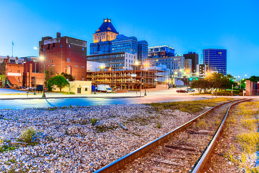 Train Station in Greensboro, North Carolina