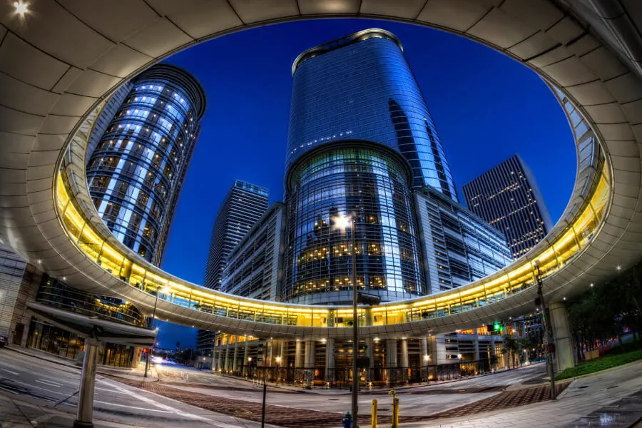 Downtown Houston, Texas Sky Walk