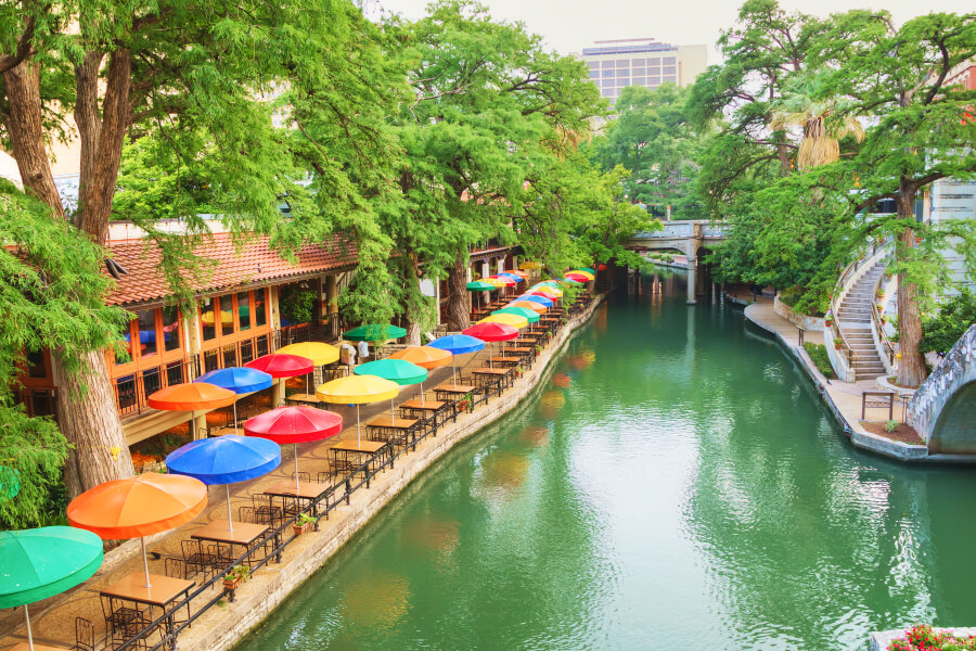 Riverwalk in San Antonio, Texas