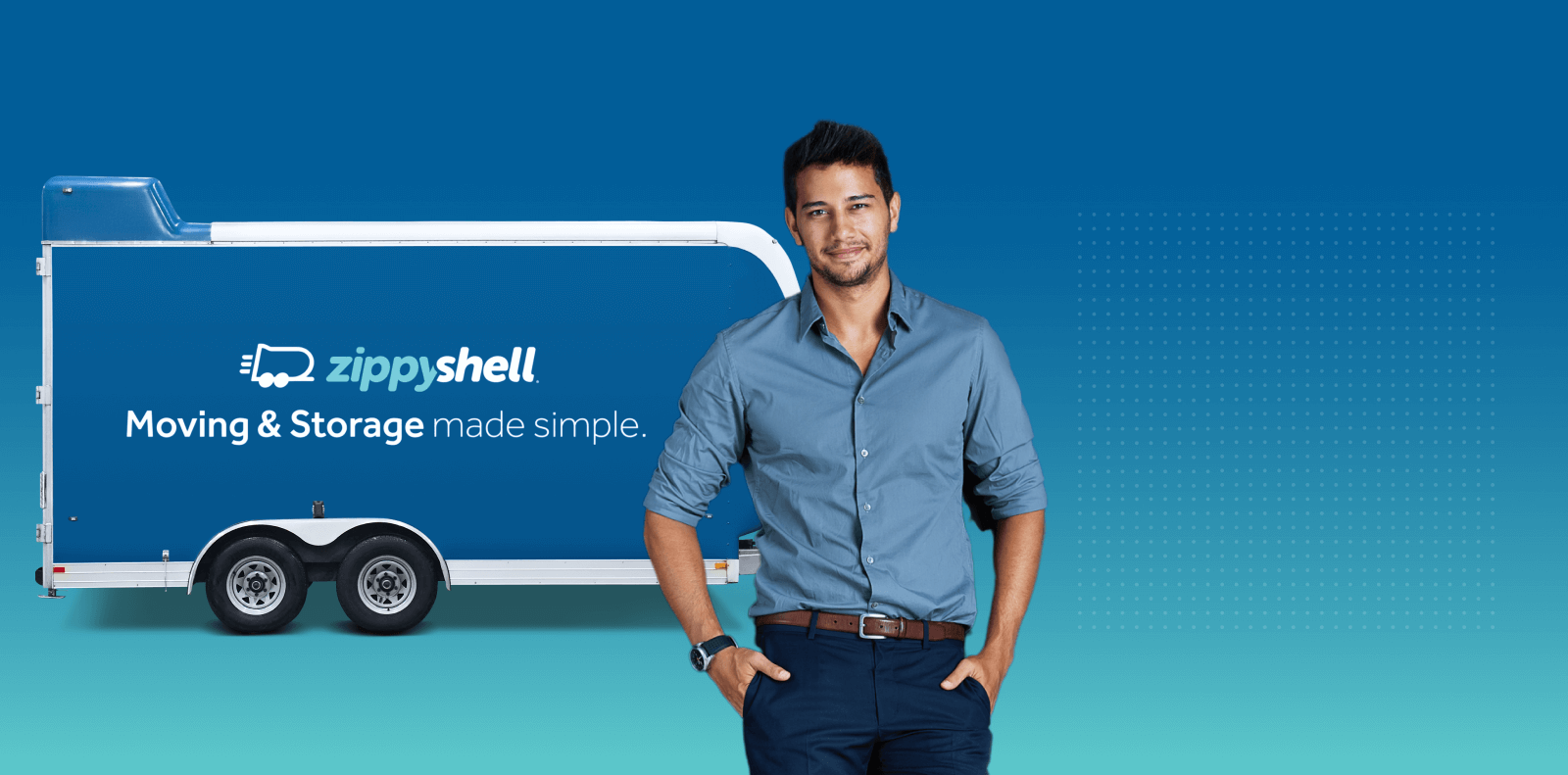 Storage Mover Shell Portable Moving Containers & Storage Units | Zippy Shell