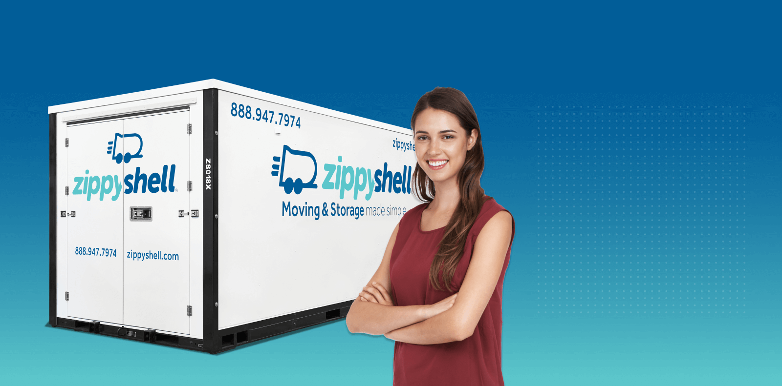 Shell Hop Storage Portable & On-Site Storage Containers | Zippy Shell