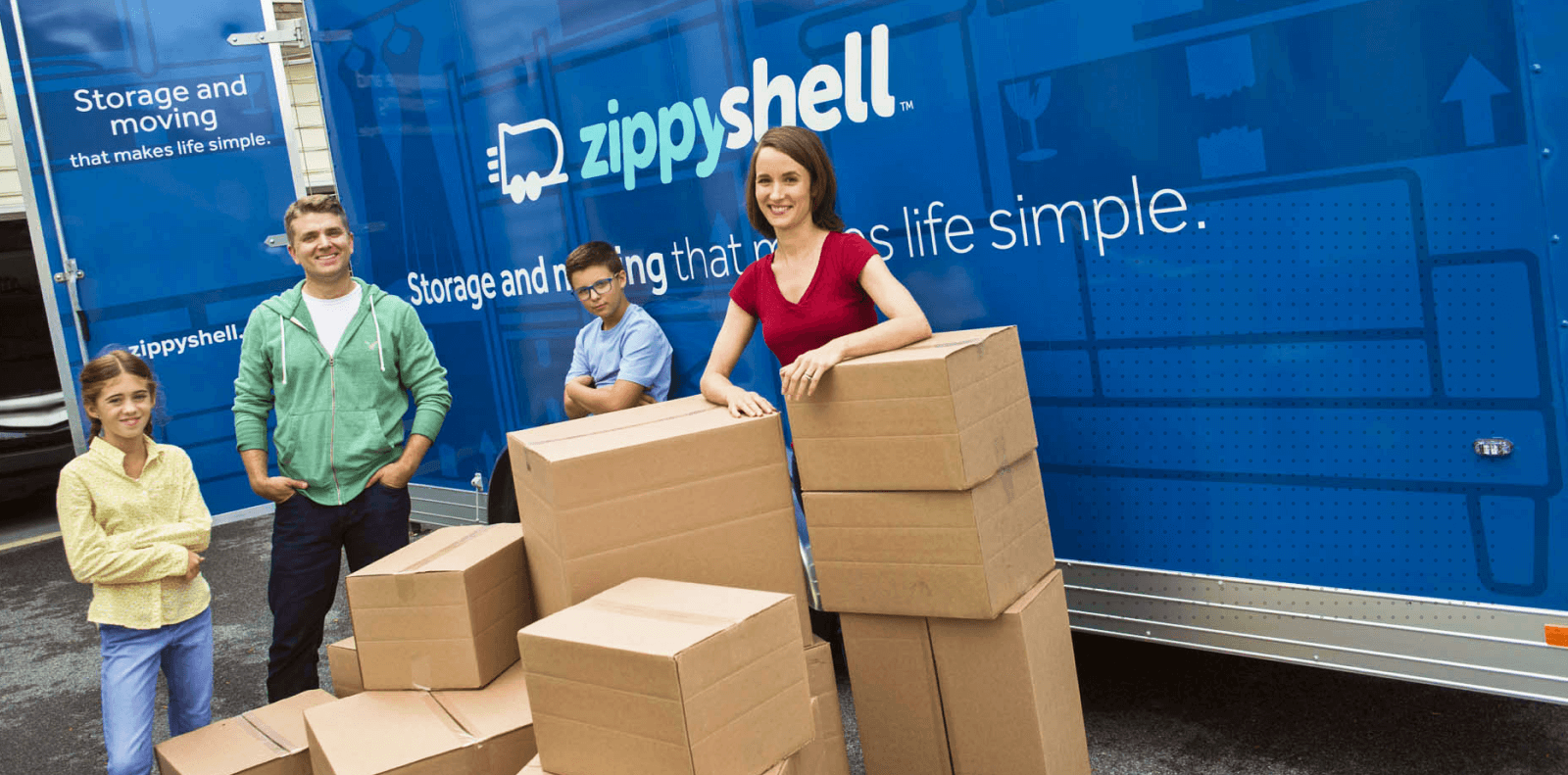 Local Moving Containers & Services Zippy Shell